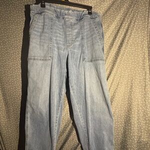 Madewell Light Blue Denim Straight Jeans